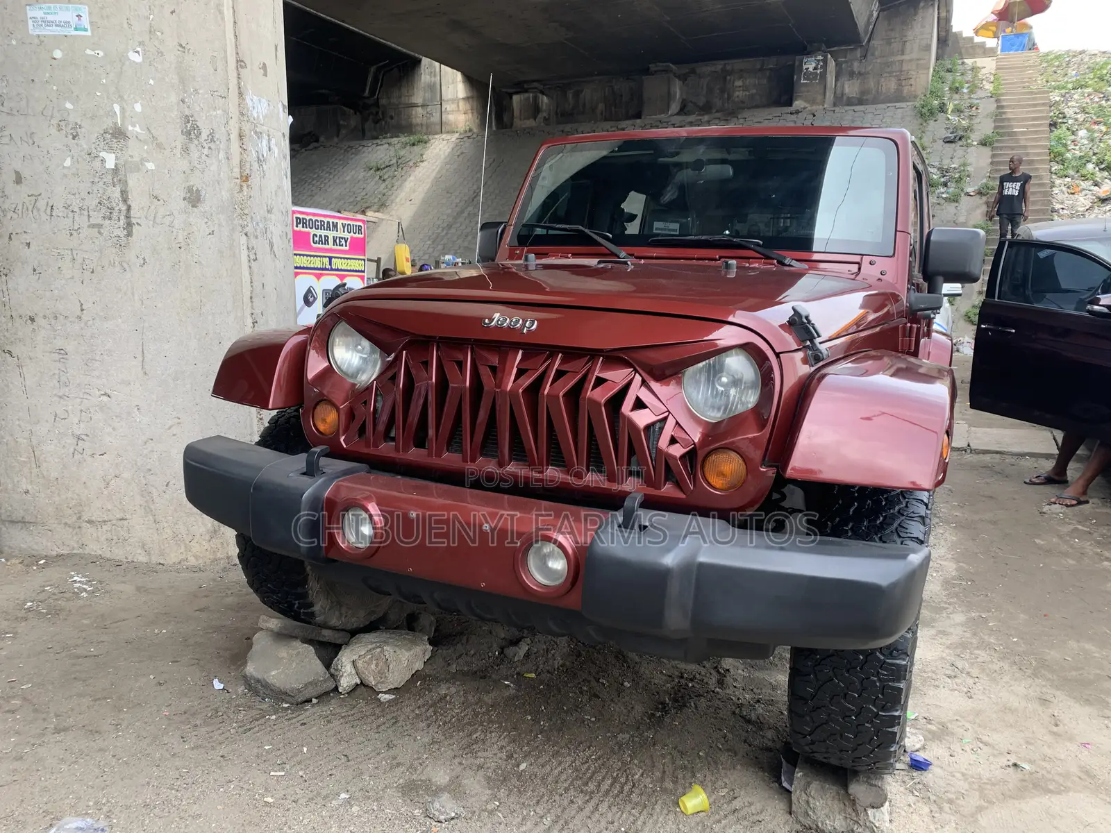 Jeep Wrangler Sahara 2010 Red