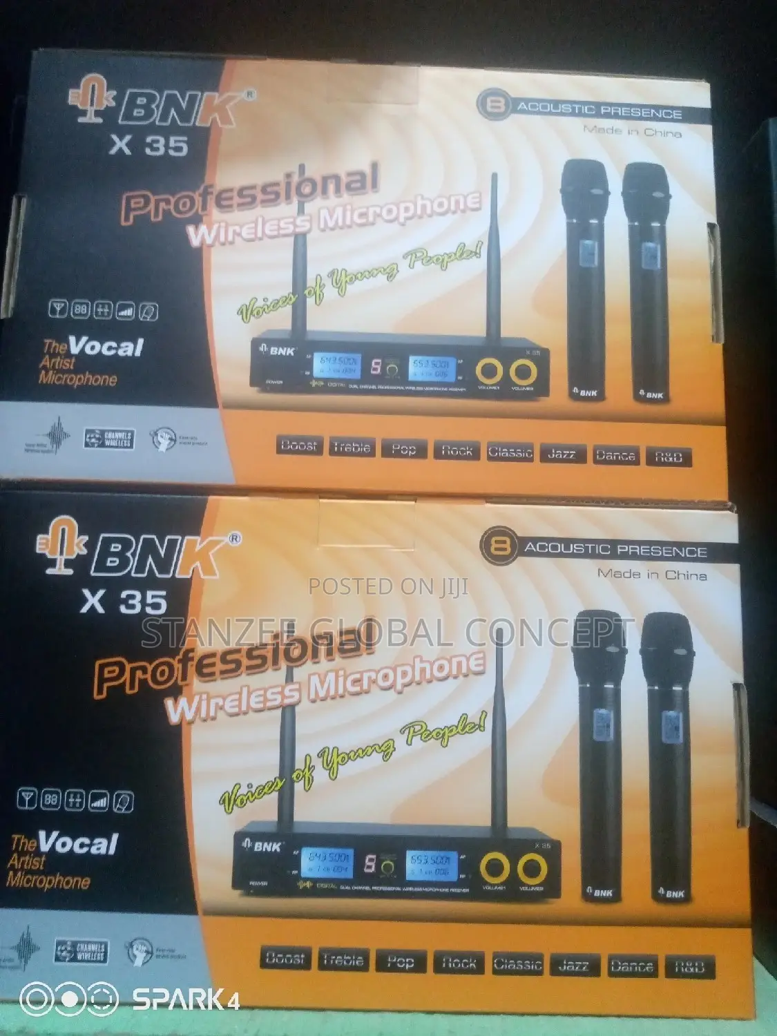 BNK X35 Professional Wireless Microphone
