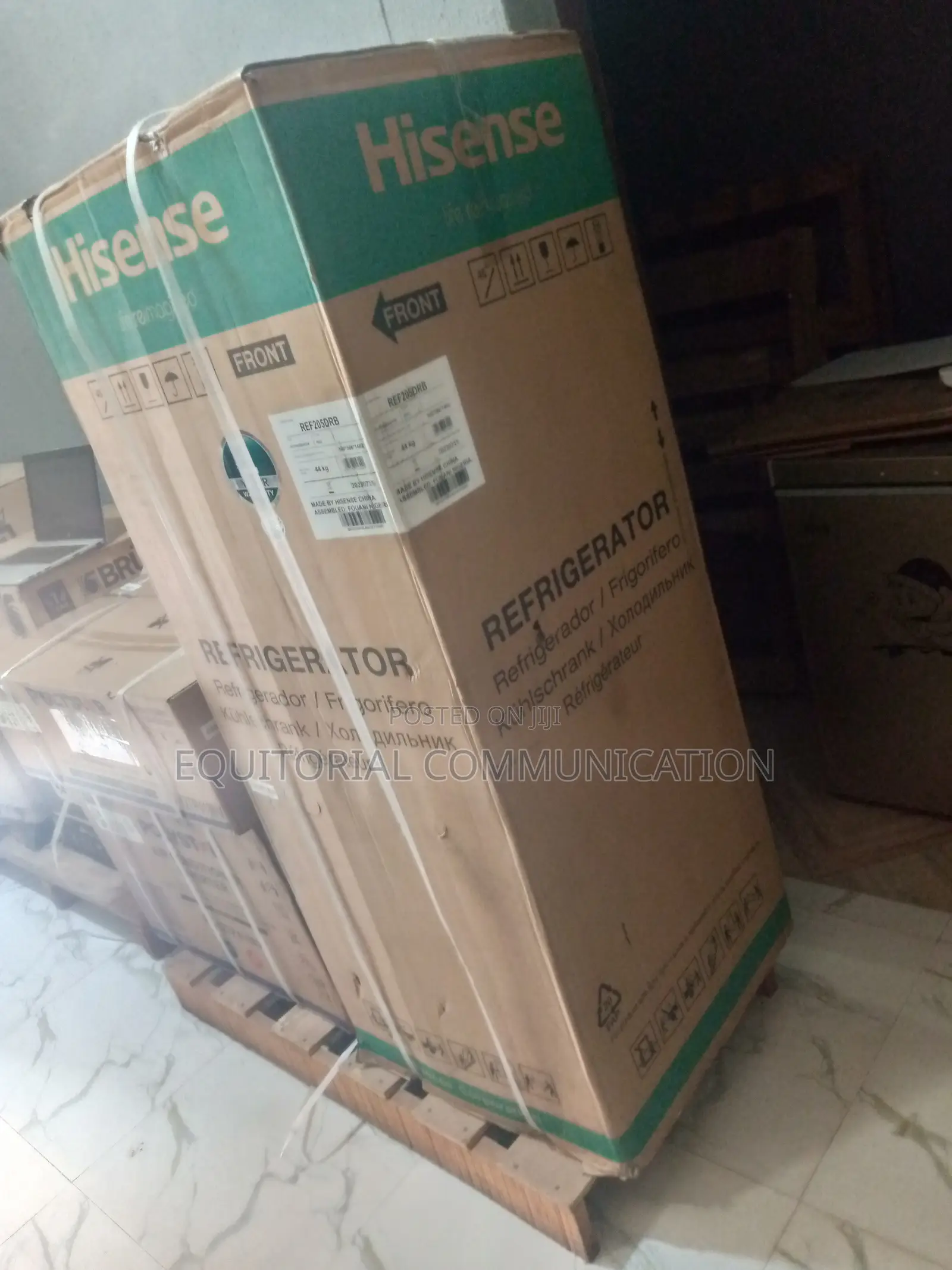 Best Selling Hisense 205l Refrigerator (Red)