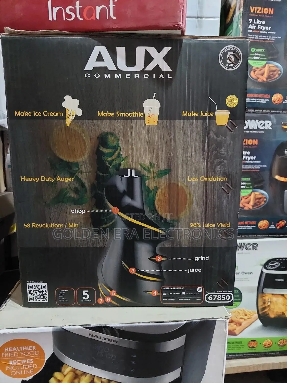 Original AUX Heavy Duty Slow Juicer. From Australia