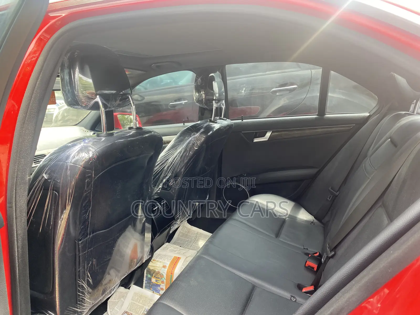 Mercedes-Benz C350 2013 Red