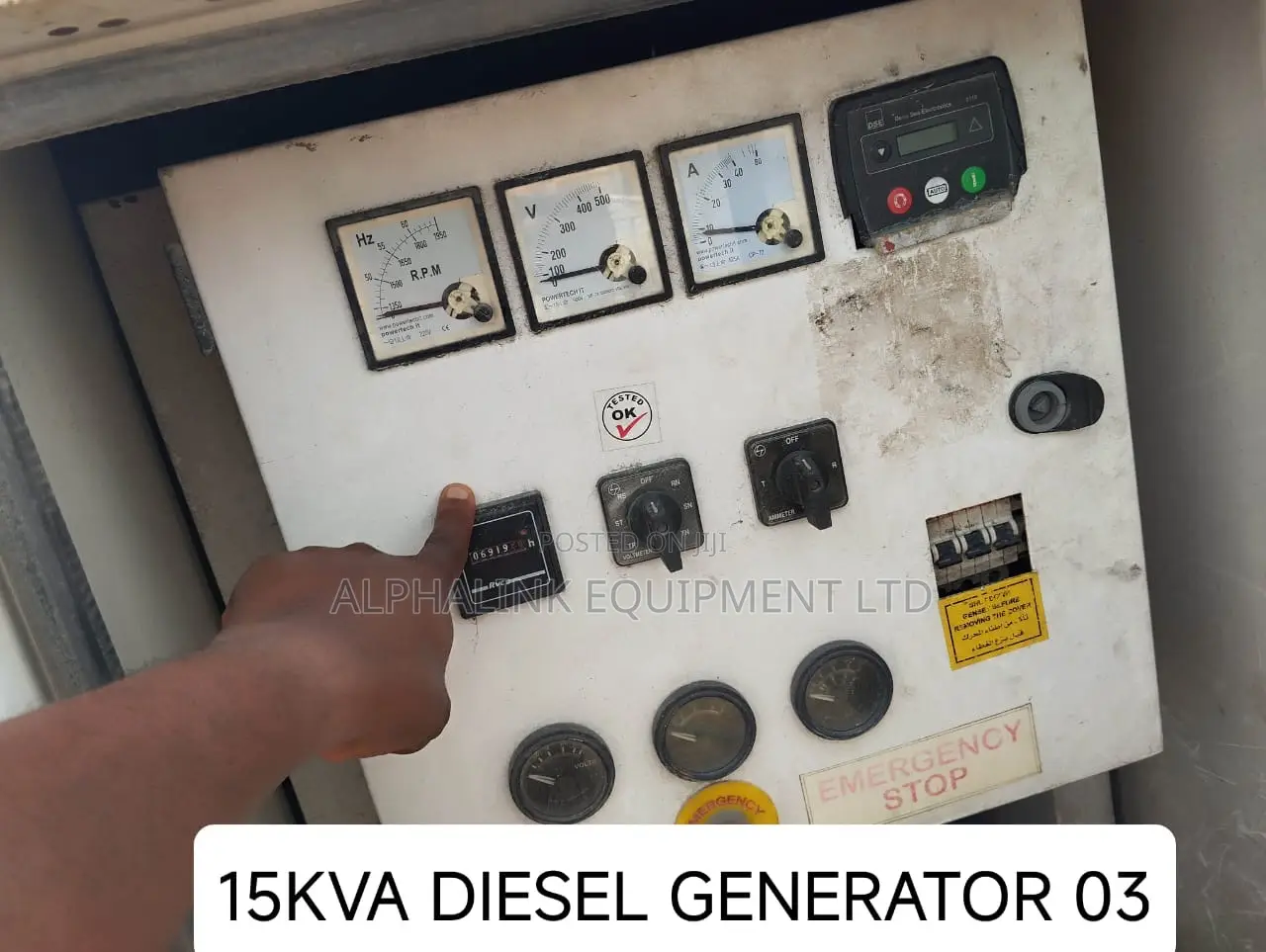 Uses Perkins Diesel Generators 15kva to 45kva