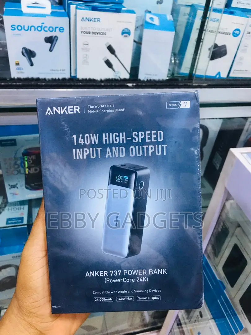 Anker 737 Power Bank (Powercore ) High Capacity 24000mah