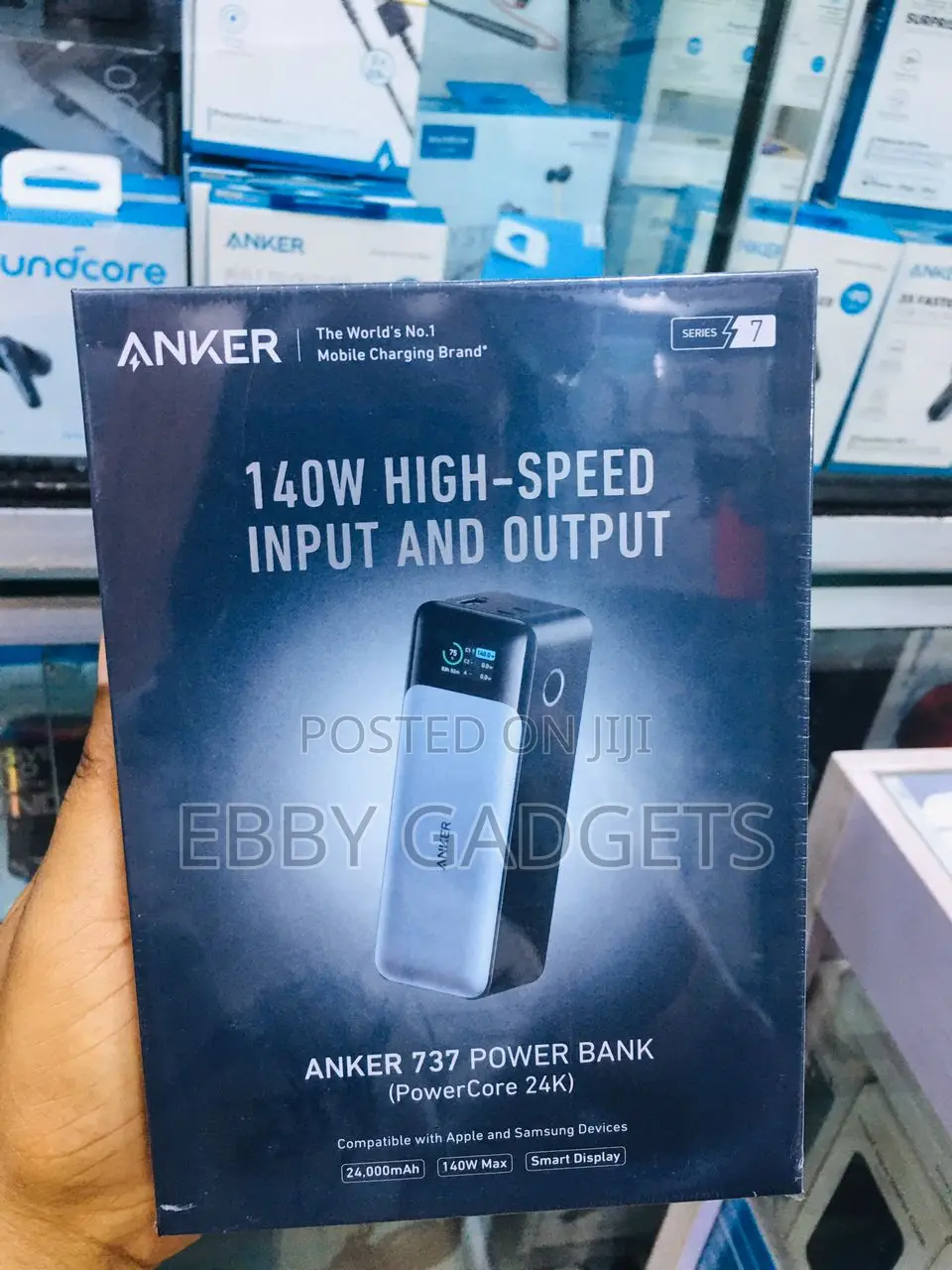 Anker 737 Power Bank (Powercore ) High Capacity 24000mah