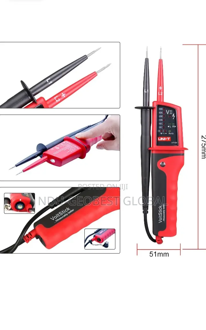 Uni-T Voltstick UT15B Voltage Tester Pen Water Resistant
