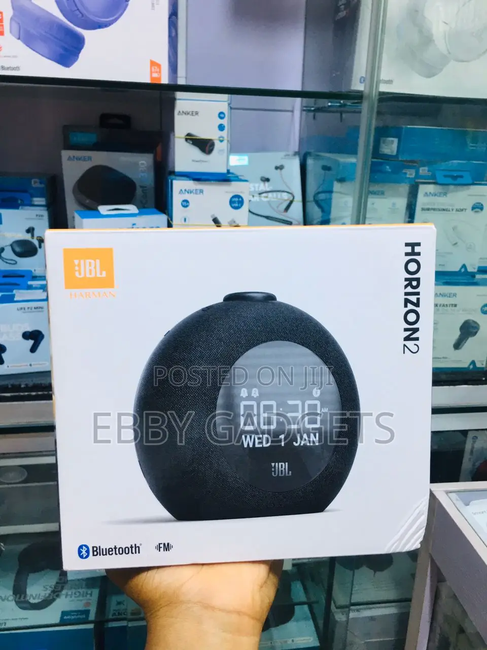 JBL Horizon 2 Bluetooth Clock Radio Speaker Black