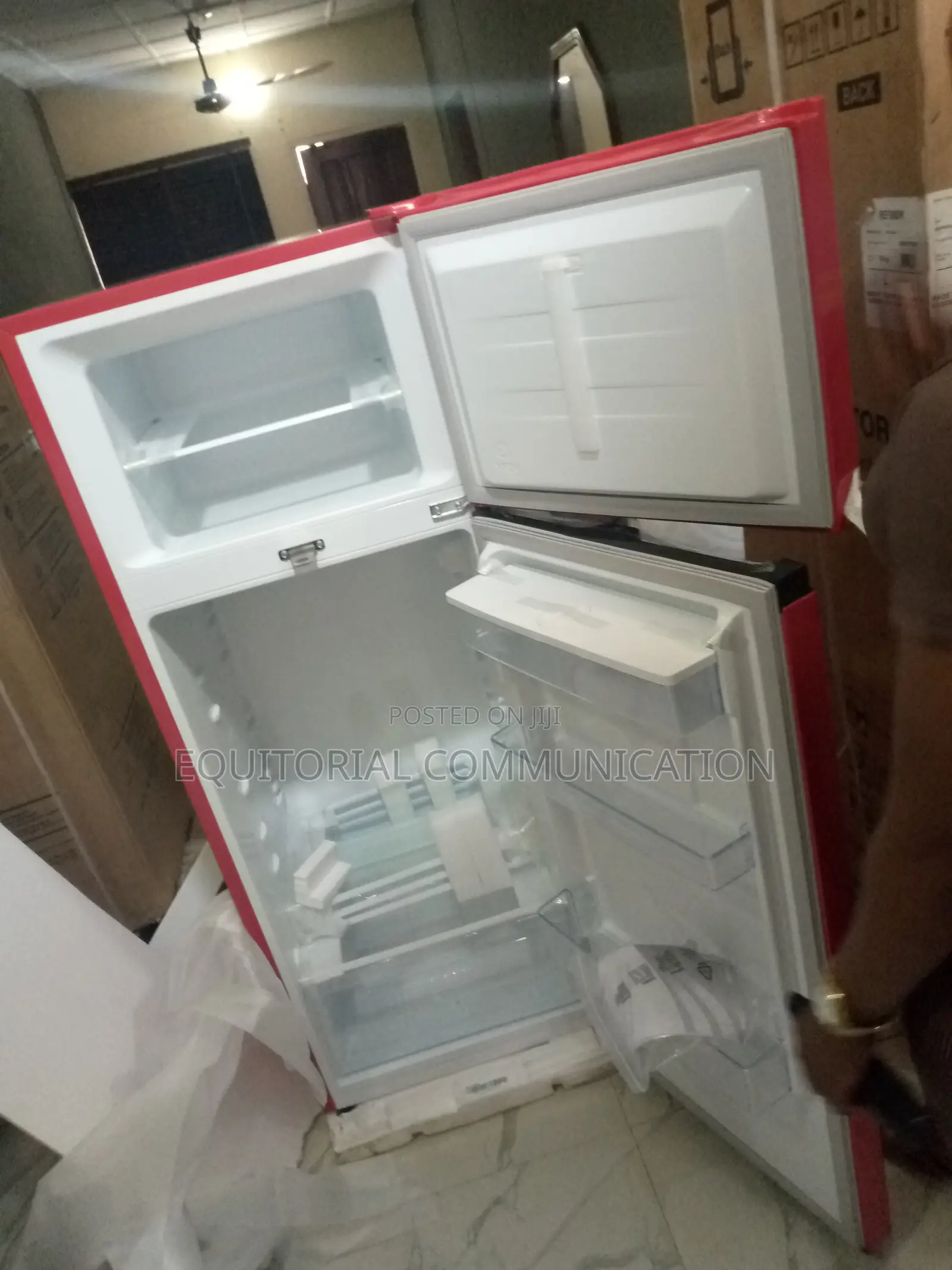 Original Hisense Double Door Withwater Dispenser Red