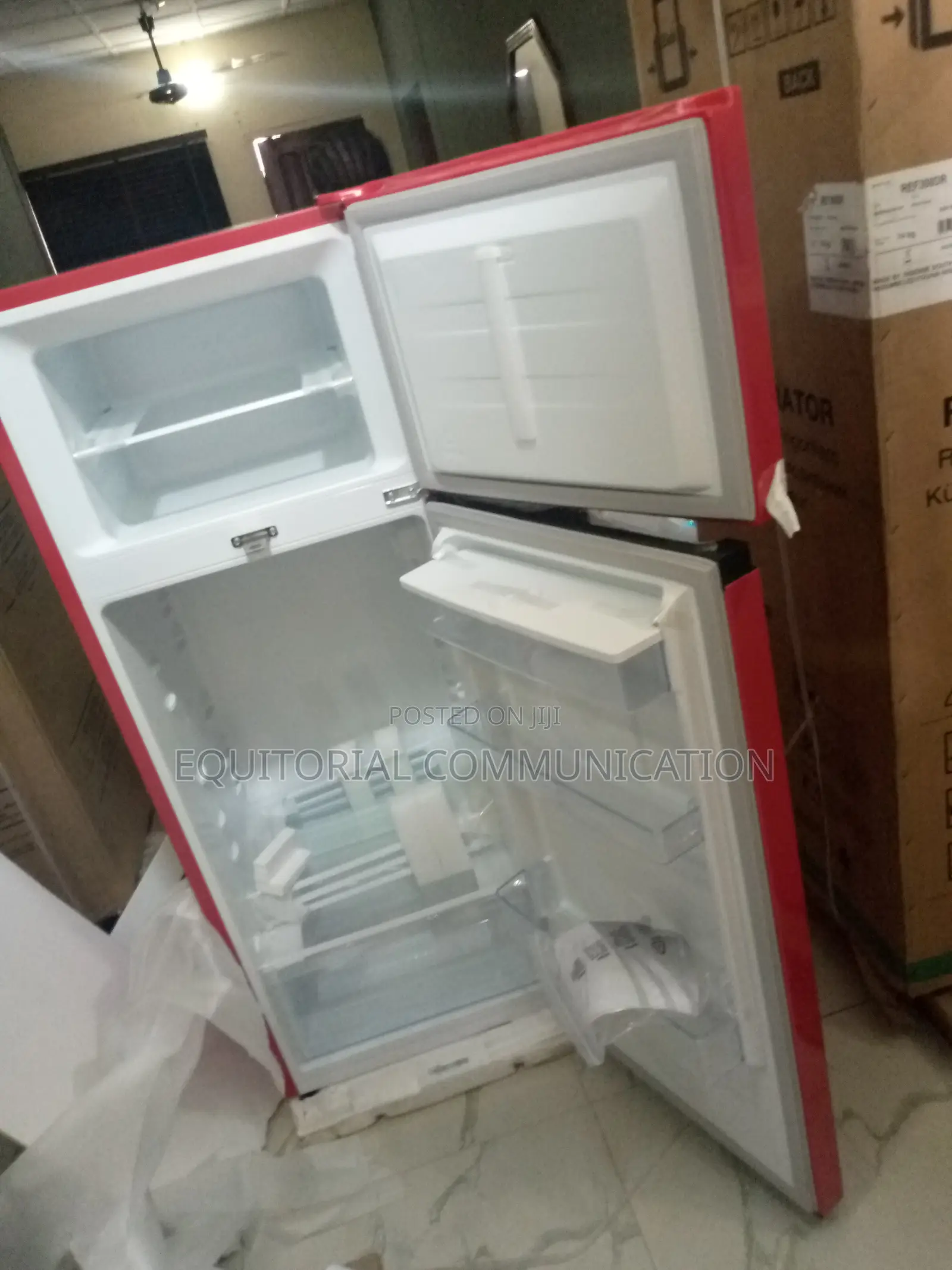 Original Hisense Double Door Withwater Dispenser Red
