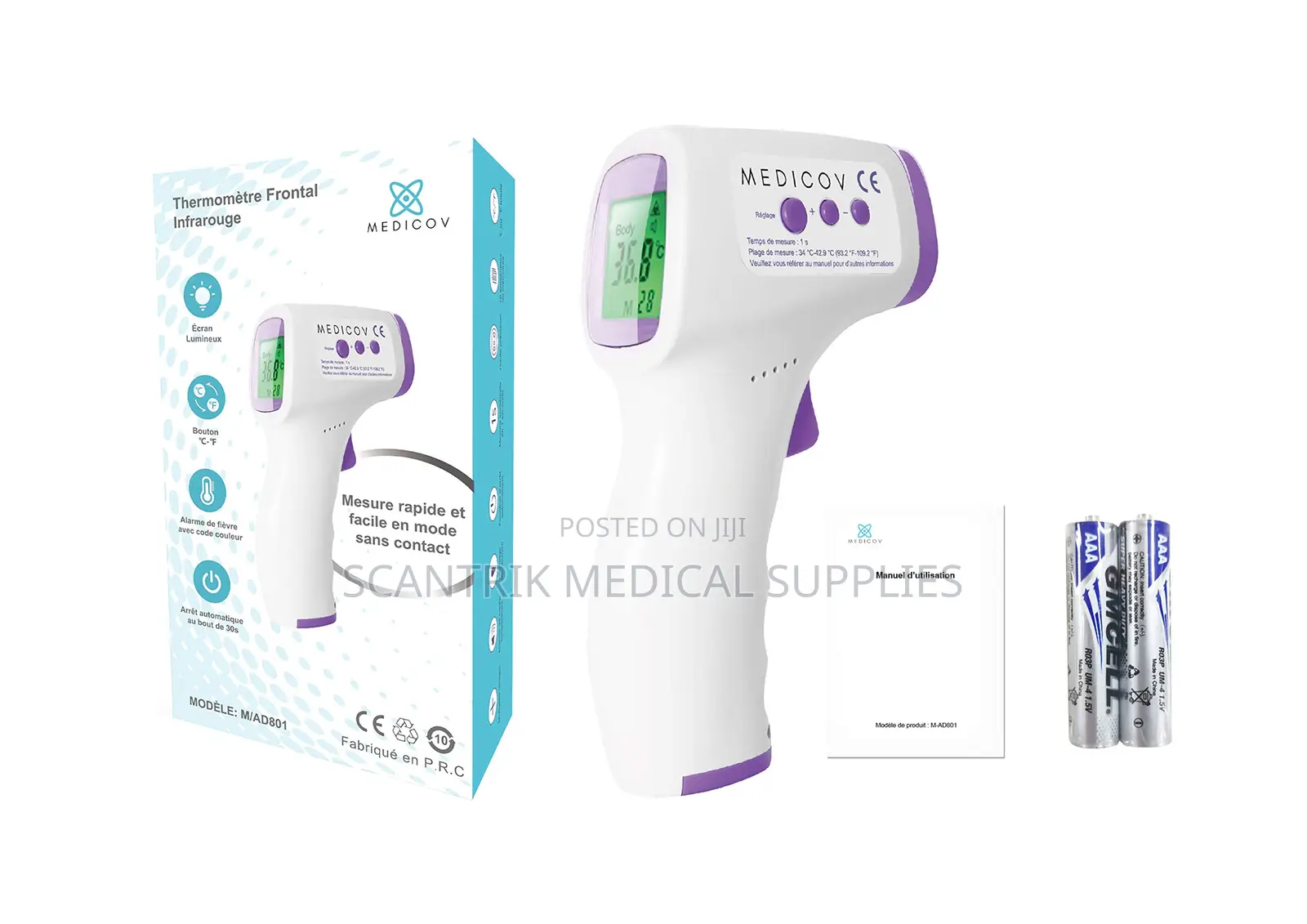 Infrared Forehead Thermometer