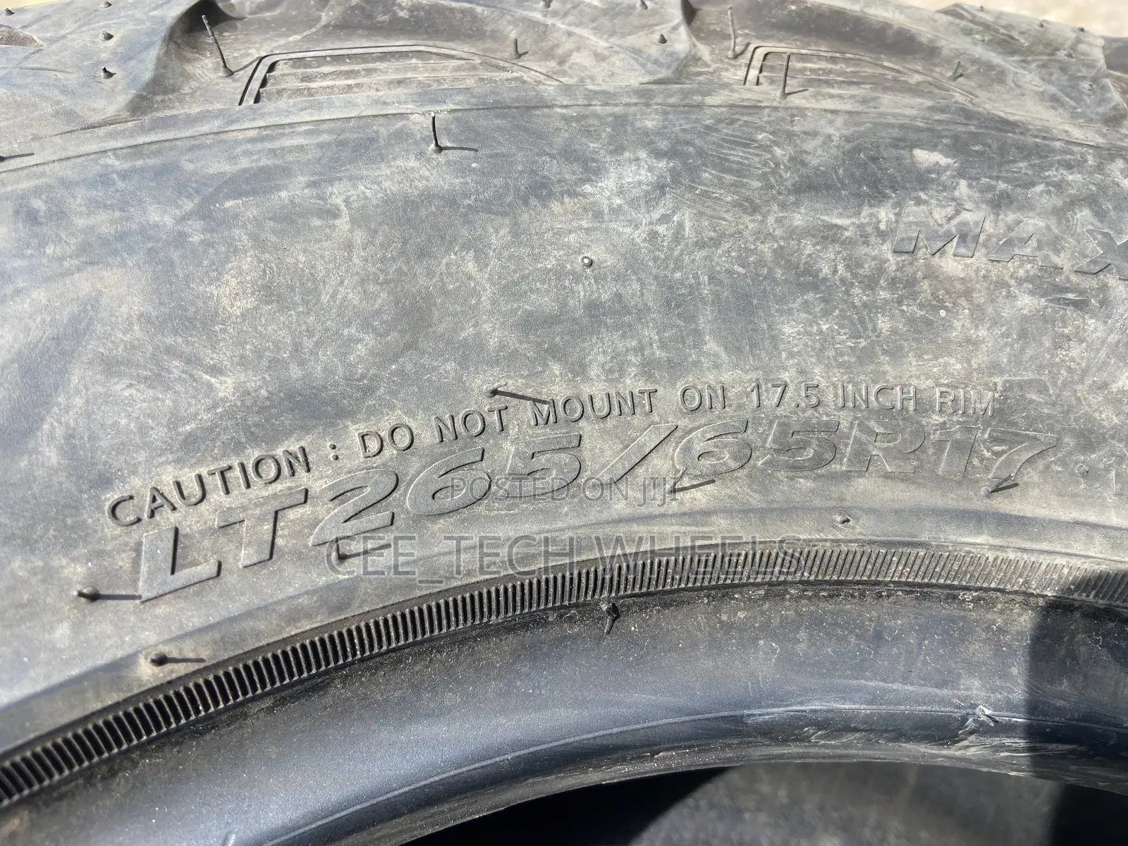 17 Inch Off-Road Tyre’S for Tacoma Etc