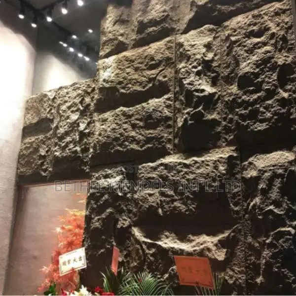 Moisture- Resistance Artificial PU Stone for Outdoor Decor
