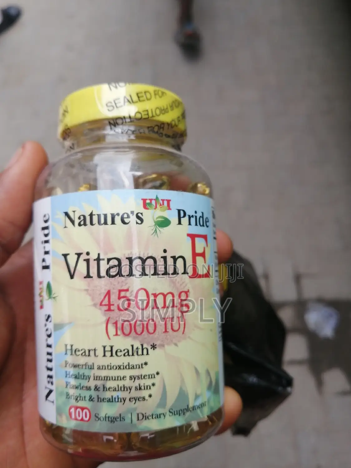 Nature Pride Vitamin E 450mg