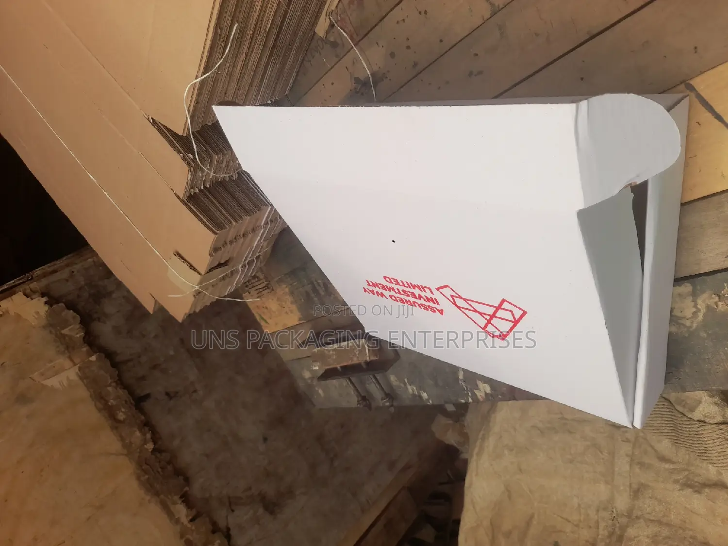 One Color Print Mailer Box
