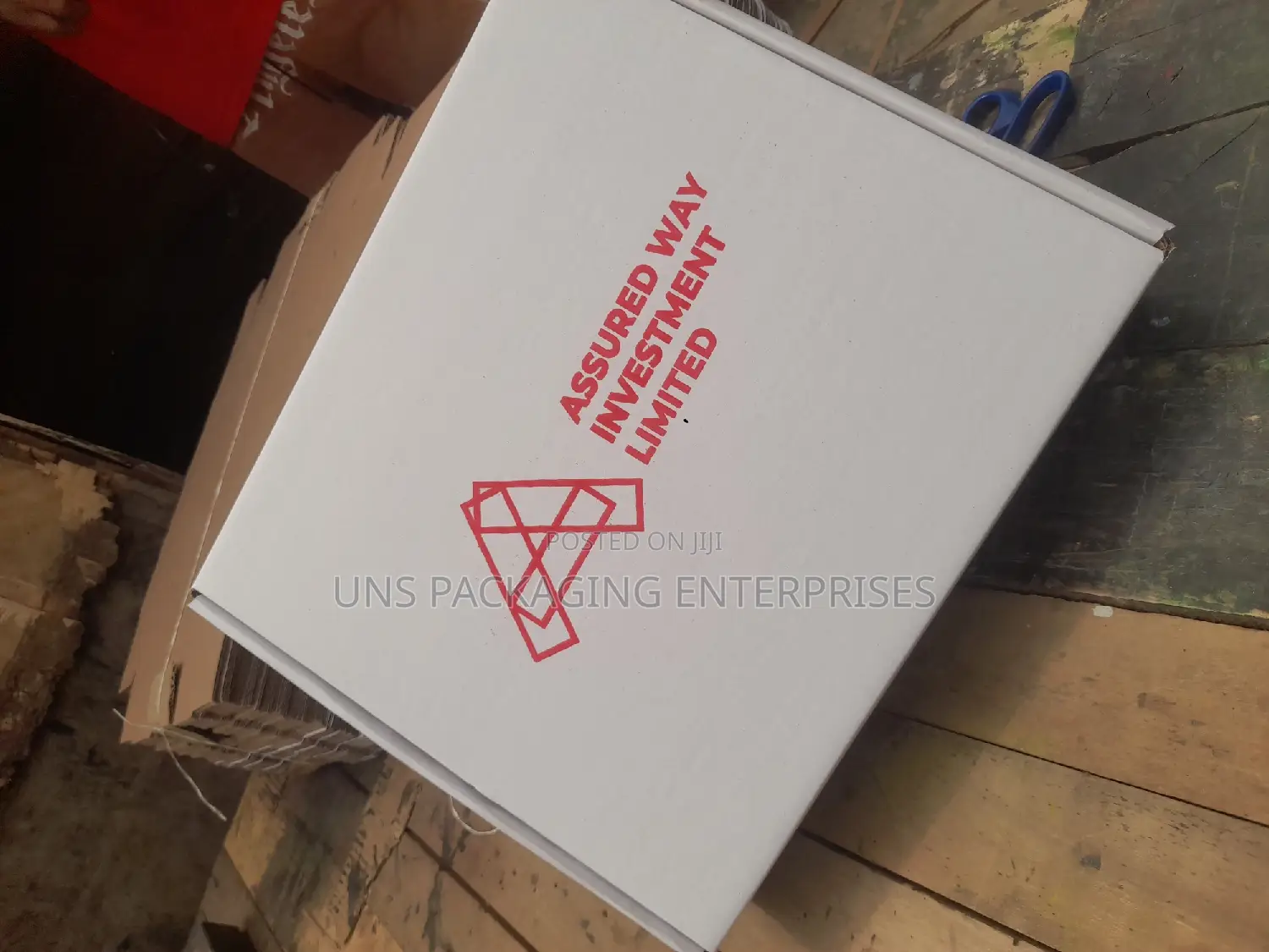One Color Print Mailer Box