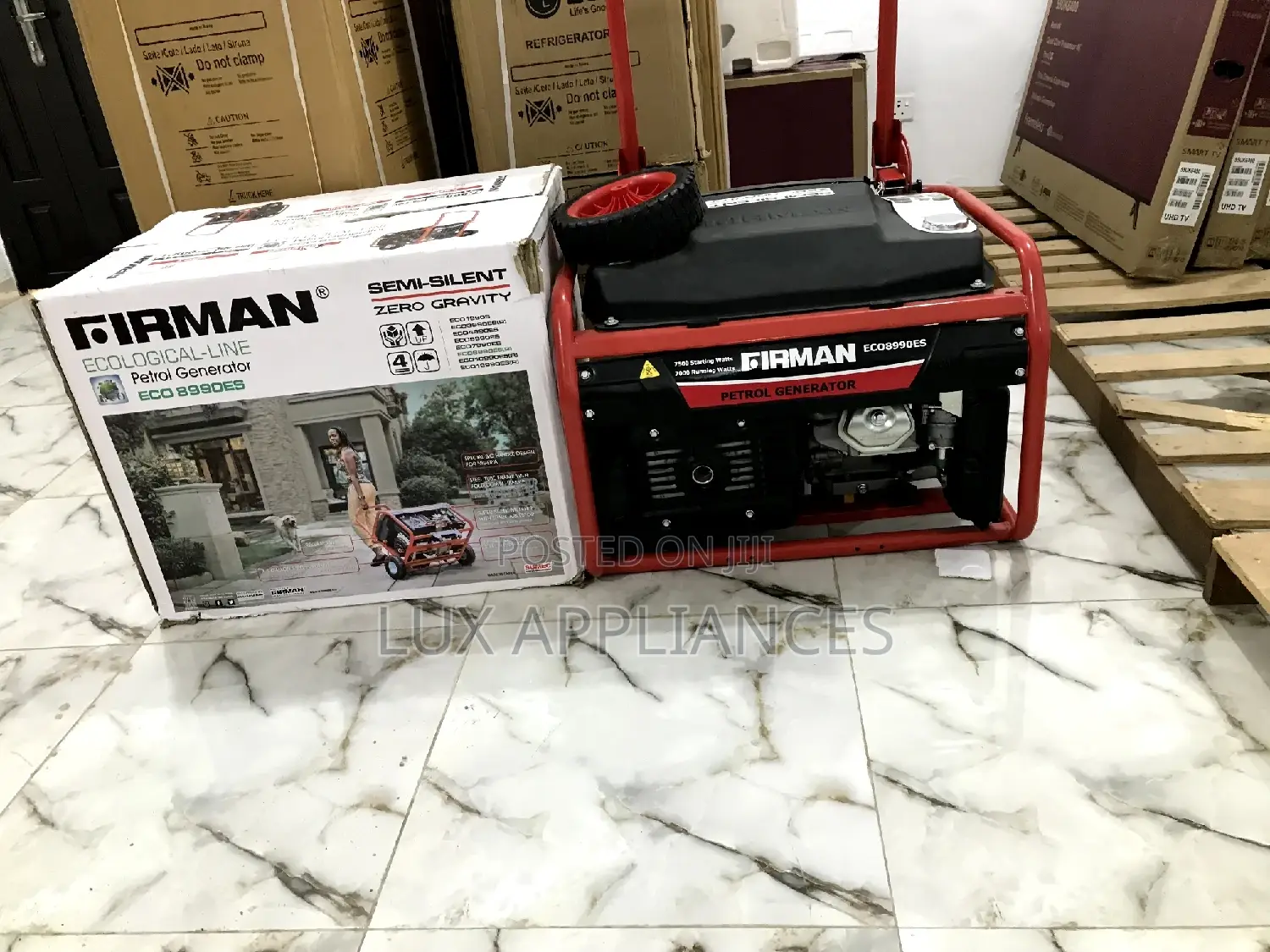 Firman 6.5kva Key Start Generator - ECO8990ES
