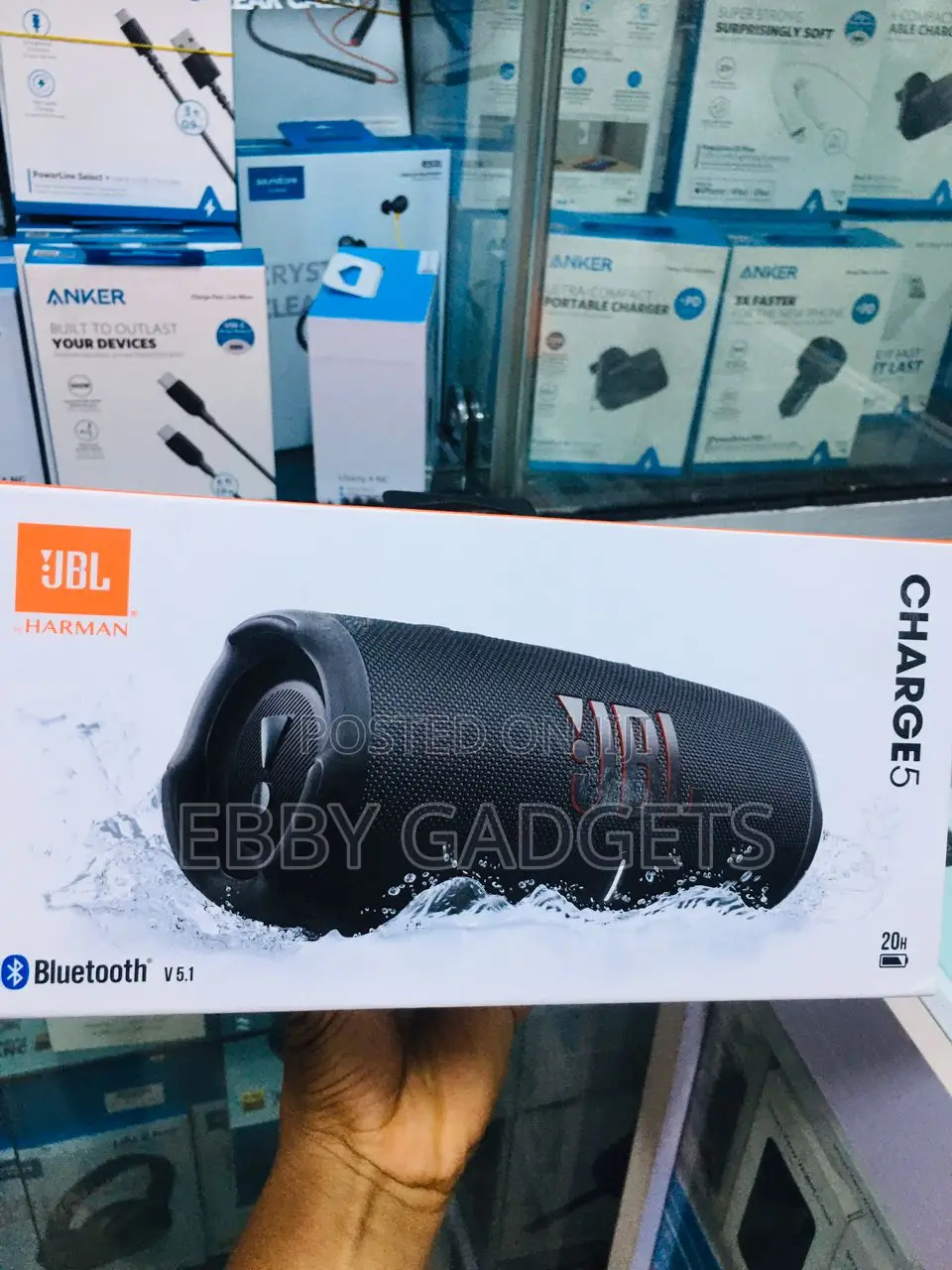 JBL Charge 5 Portable Wireless Bluetooth Speaker