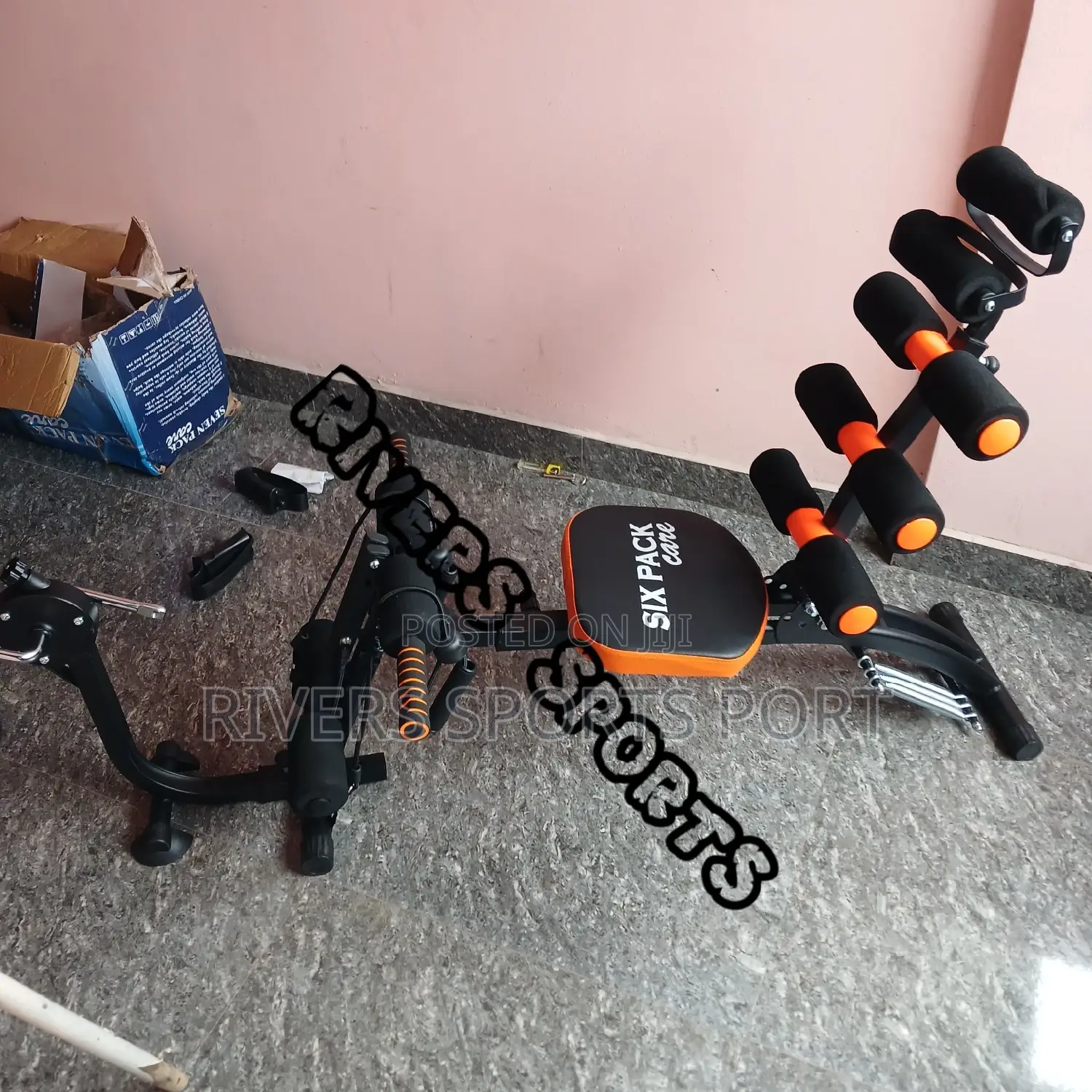 200kg Six Pack Care/Wonder Core With Pedals, Resistance Band