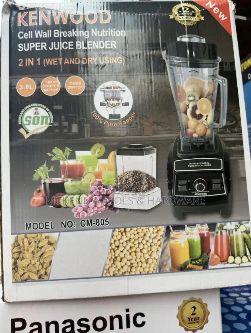 Kenwood Super Juice Blender 2 in 1 Wet and Dry Using