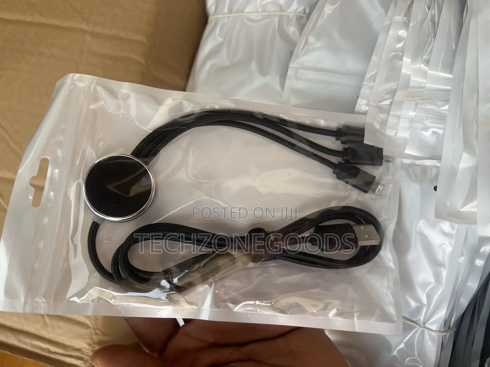 3 in 1 LED USB Charging Cables