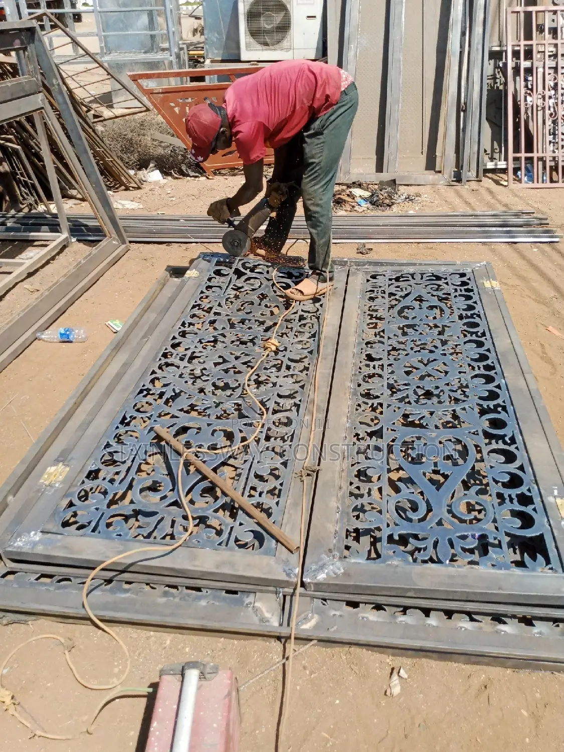 Laser Cut Burglary Door Craft