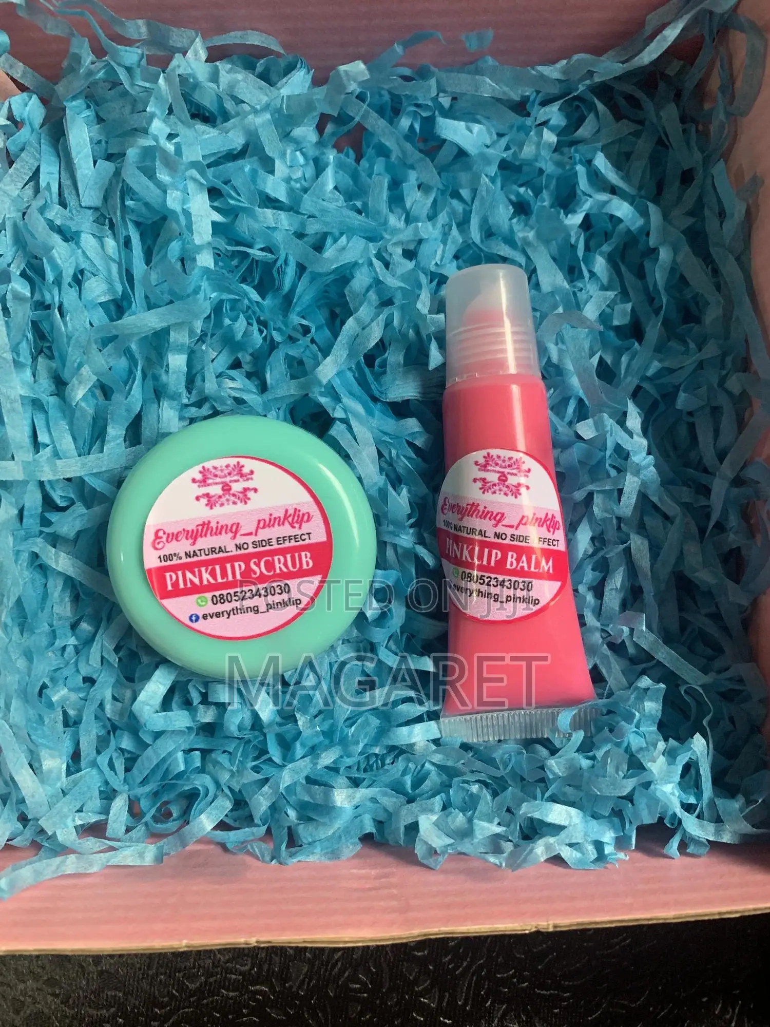 Pink Lip Balm(Pinklip Balm and Scrub)