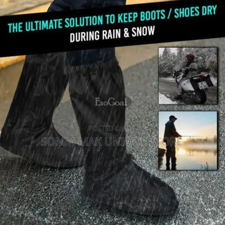 Sport Long Anti-Slip Waterproof Rain Boot Shoes Cover