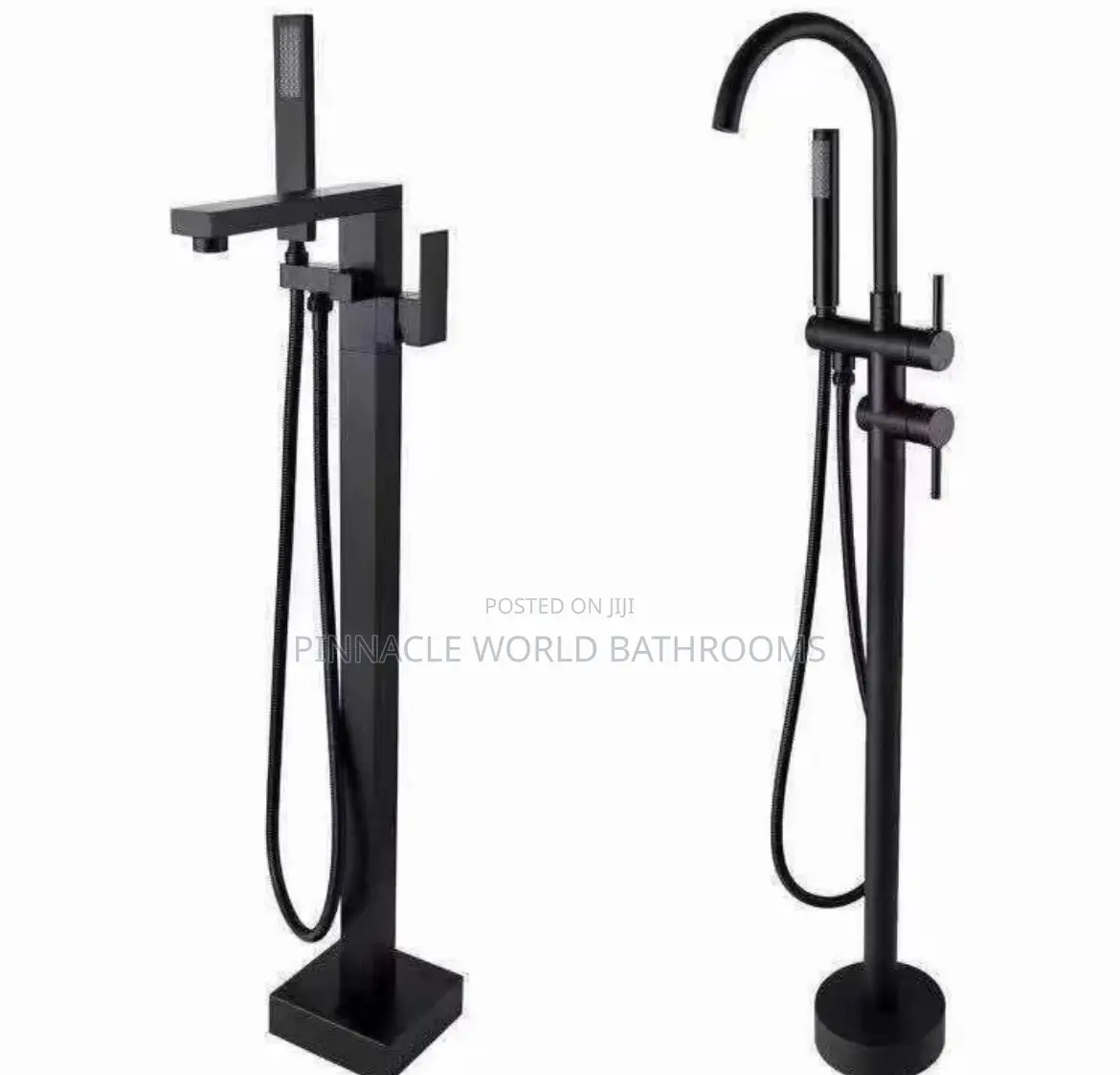 Standing Bath Mixer Black 908