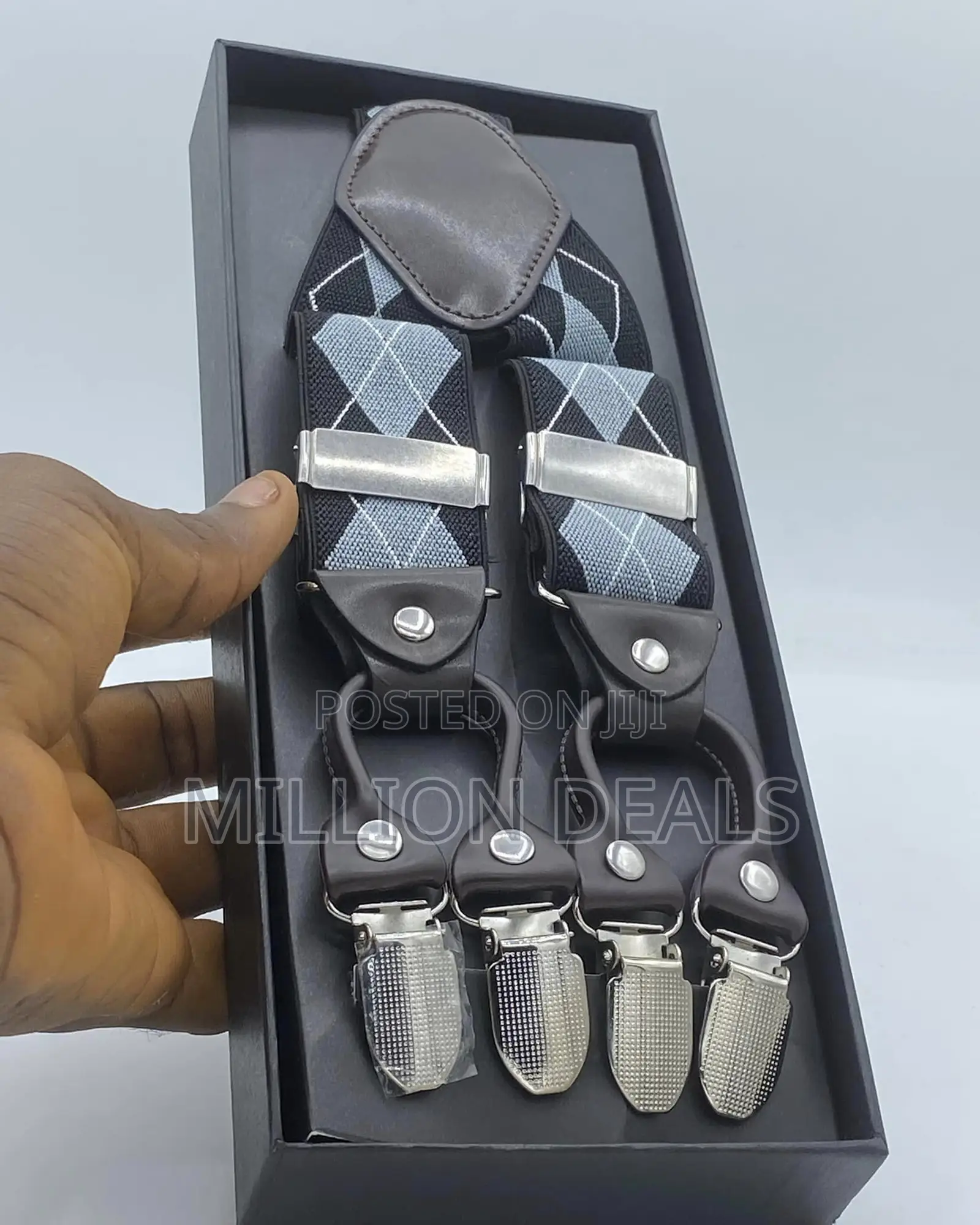 Classic Men's Unique Luxe Pattern Suspender