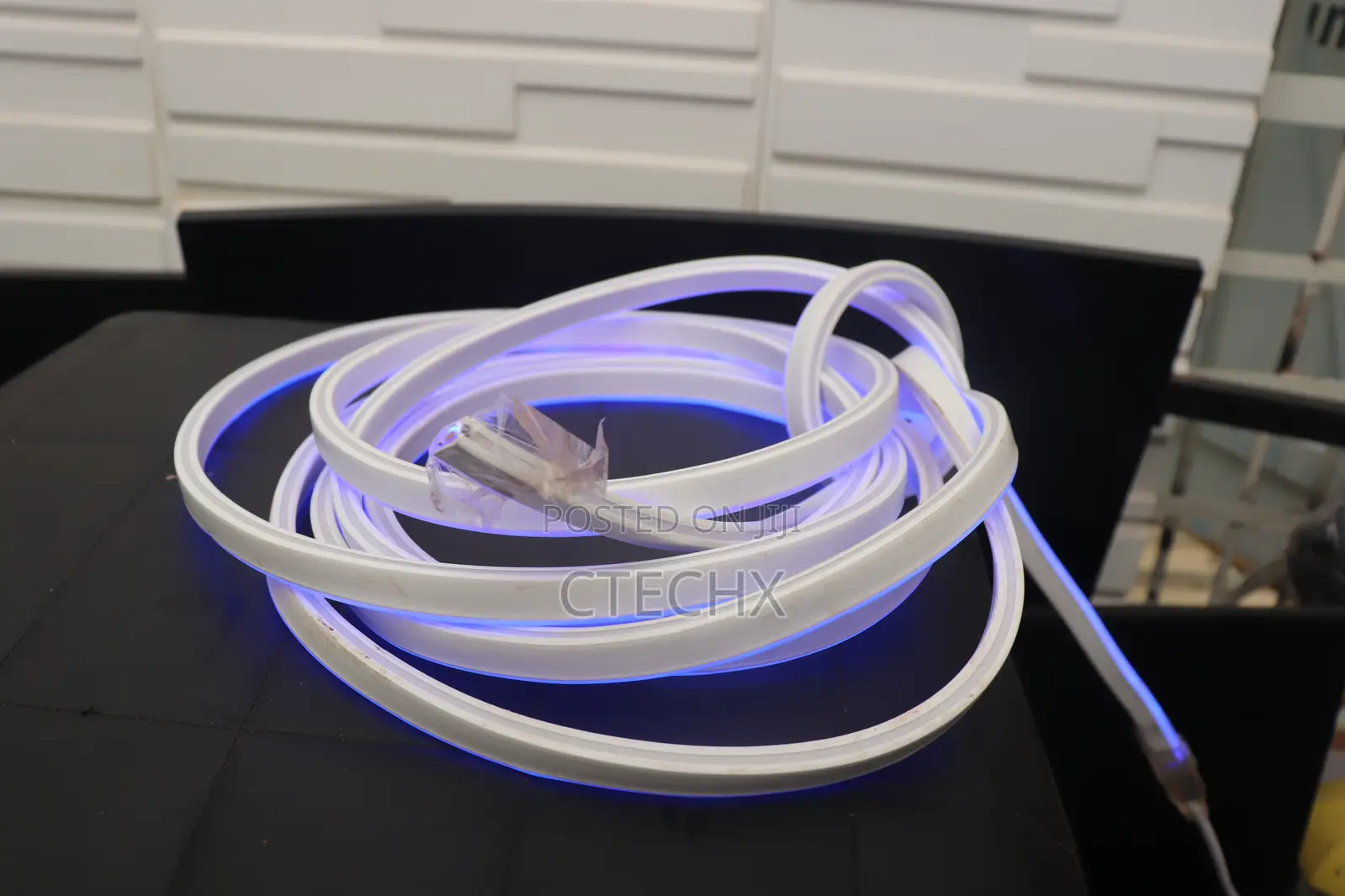 LED Light Neon Flexible Strip Light 5m Blue Color