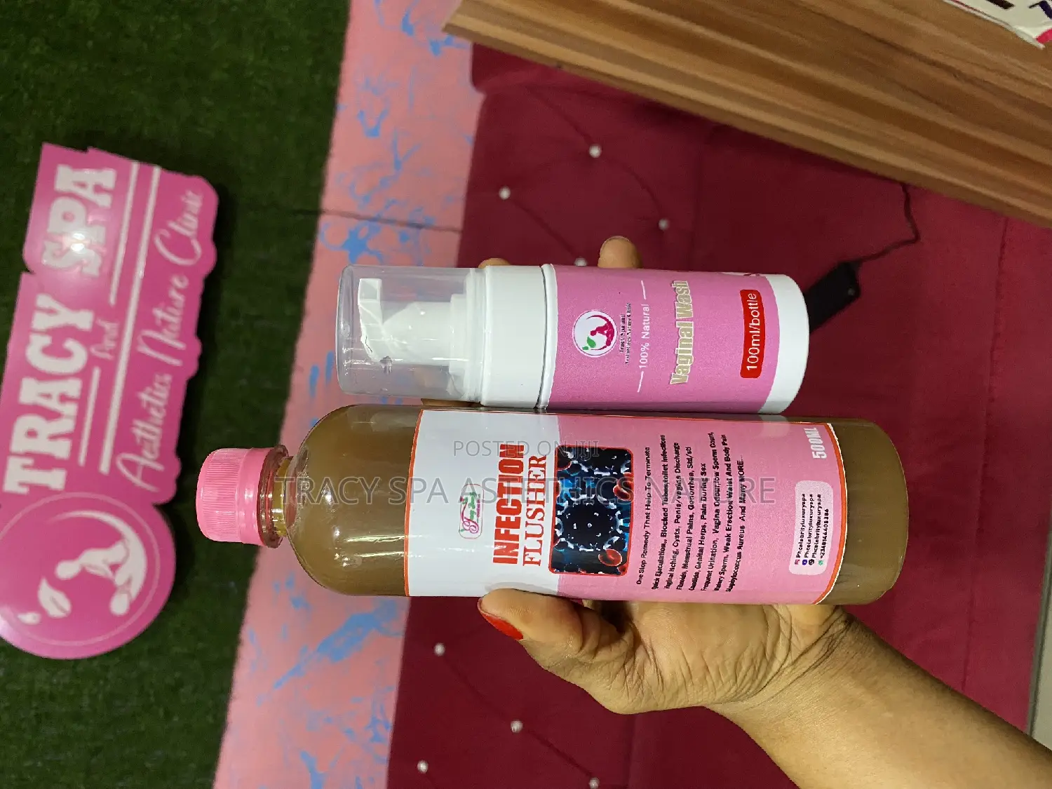 Infections Flusher Cure And Vjay Wash