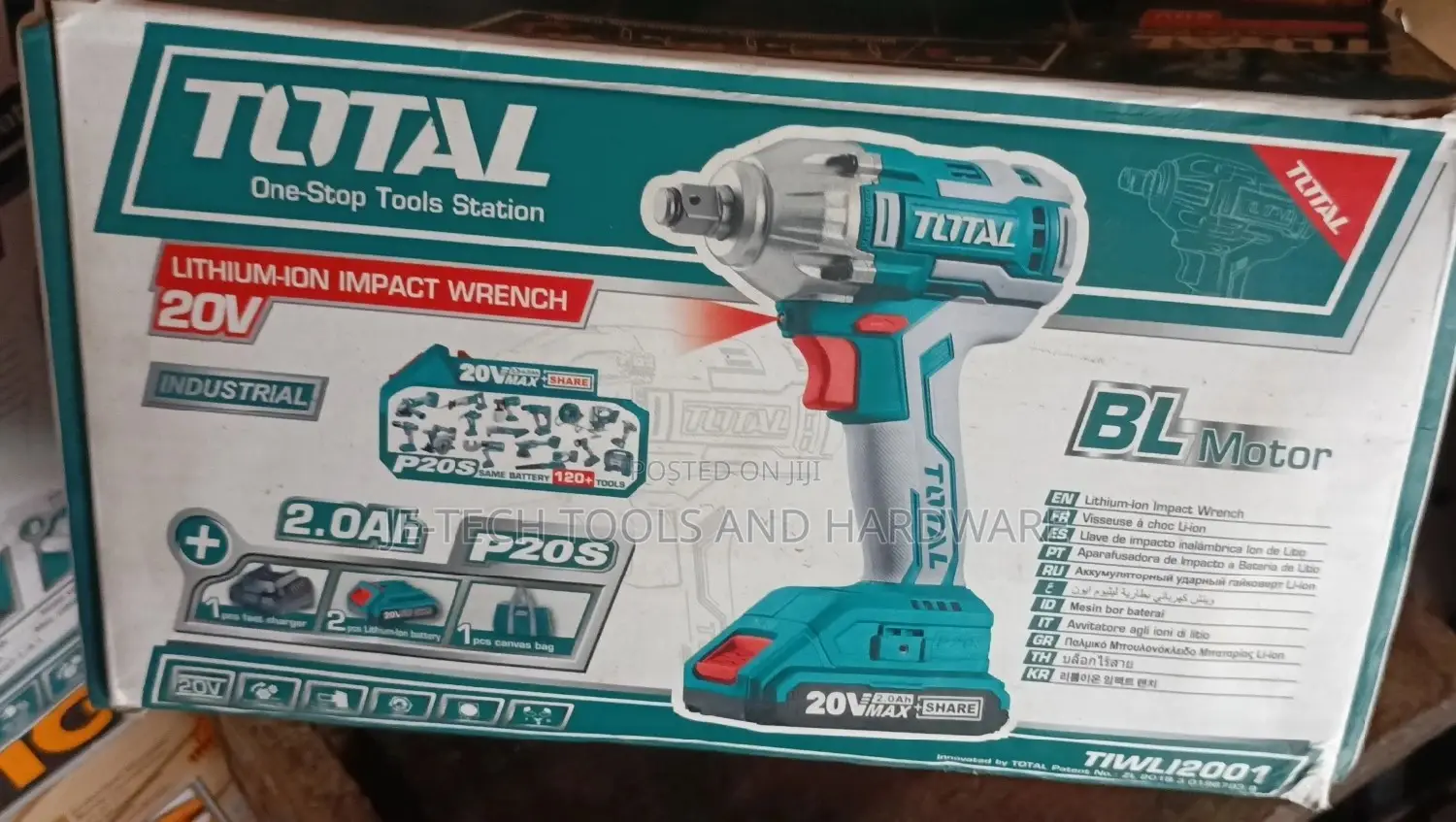 TIWLI20010 Li-Ion Cordless Impact Wrench
