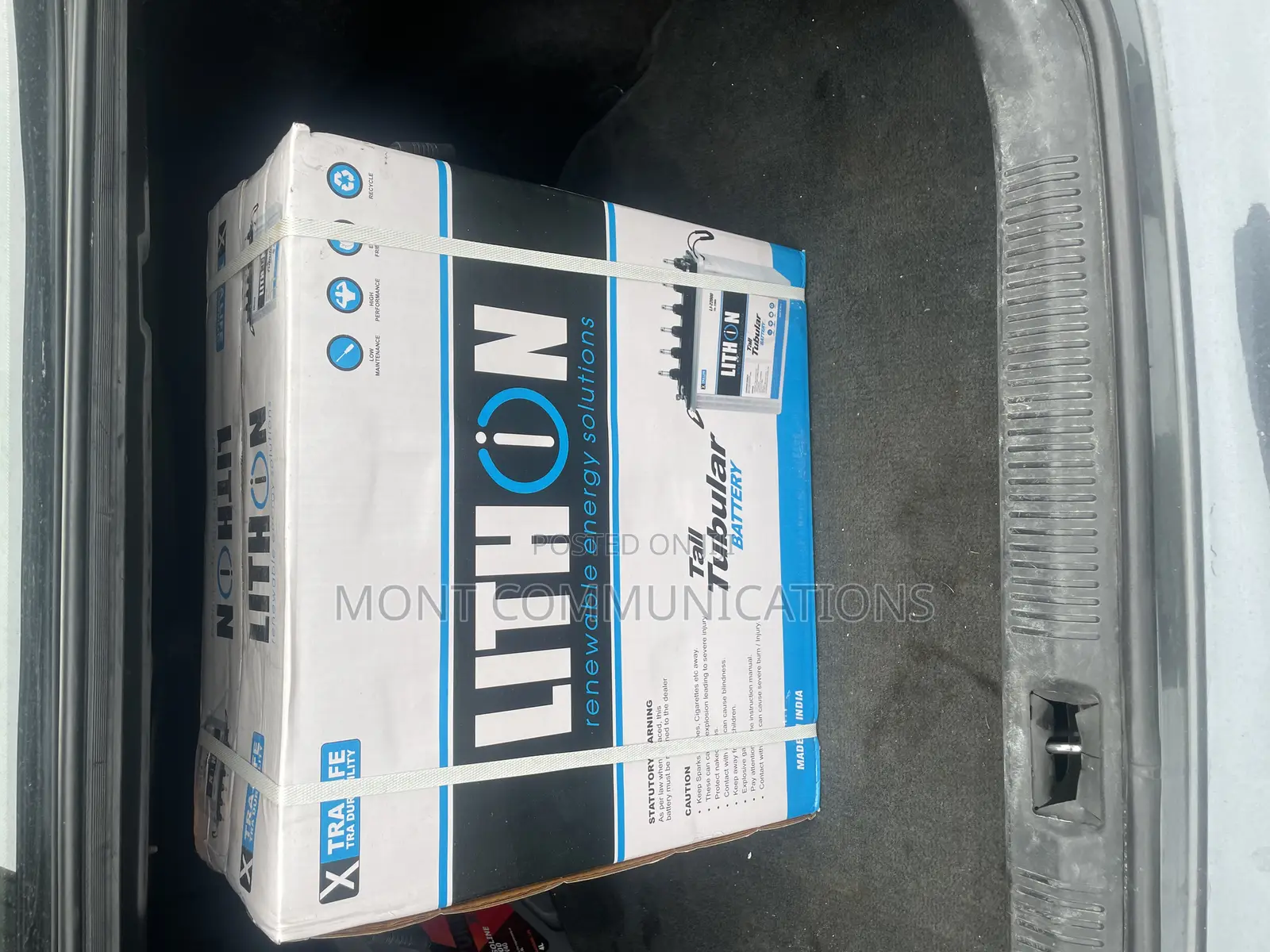 Lithion Tubular Battery 220AH 12v
