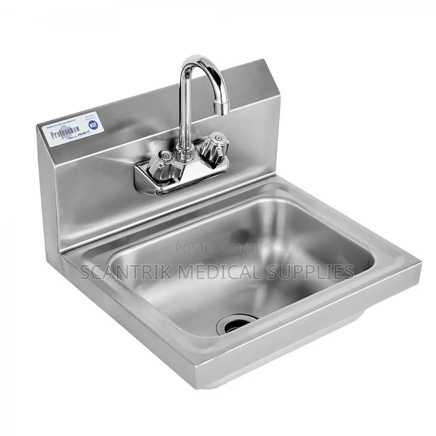 Single Hand Wash Wall Mounted Sink