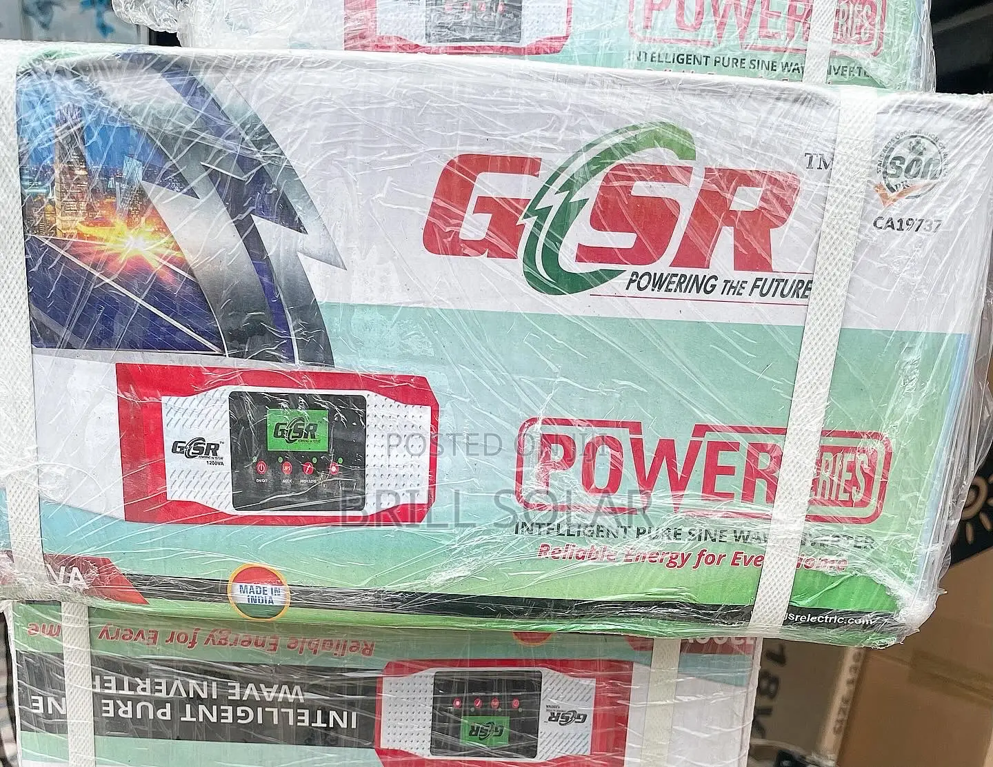1.2KVA, 12V GSR BOOST Pure Sine Wave Inverter