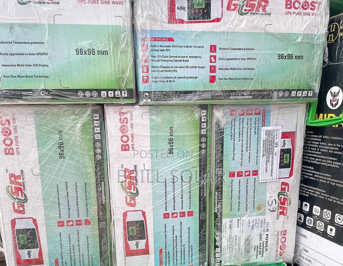 1.2KVA, 12V GSR BOOST Pure Sine Wave Inverter
