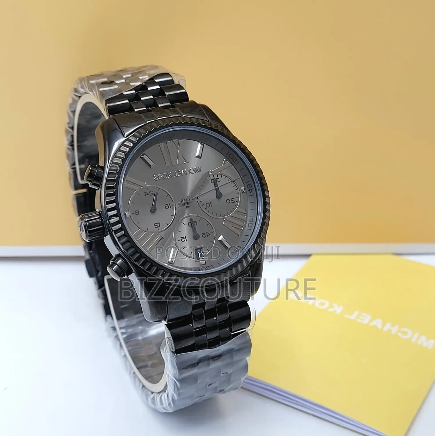 Original MICHAEL KORS Black Chain Watch Available in Store