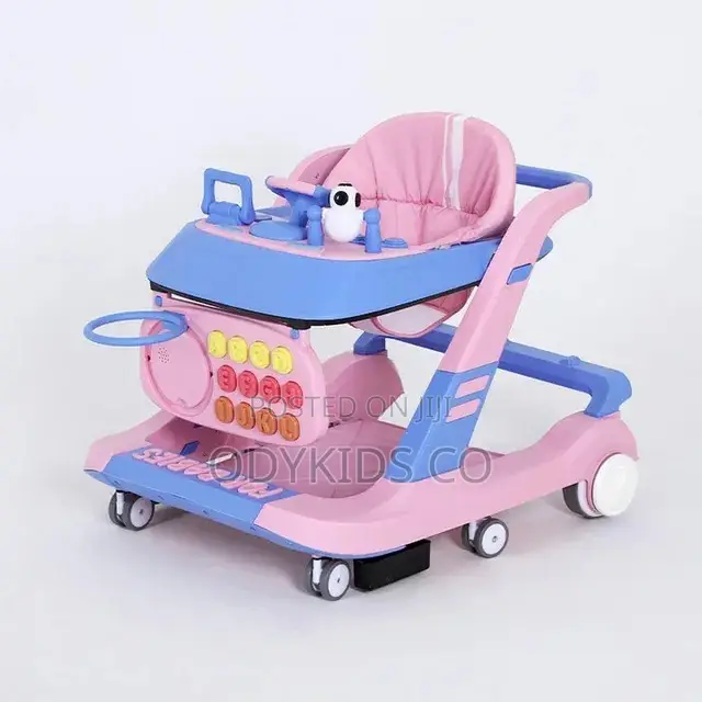 Cute Design 4 in 1 Foldable Kids Walking Chair Toys Walker