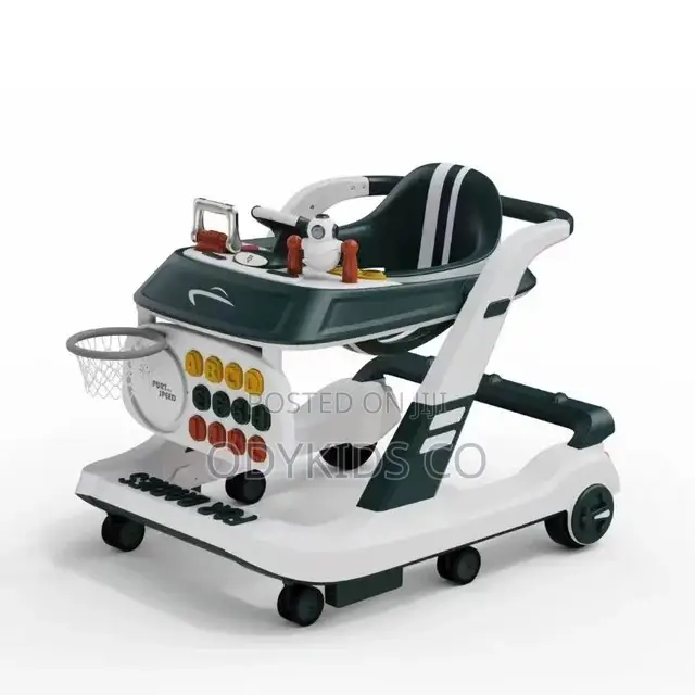 Cute Design 4 in 1 Foldable Kids Walking Chair Toys Walker