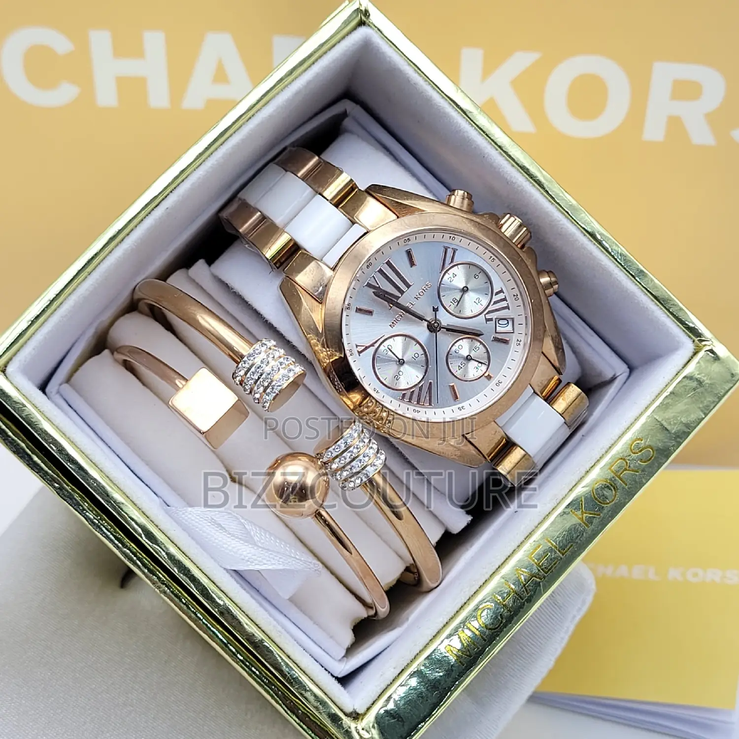 Original MICHAEL KORS Gold Chain Watch Available in Store