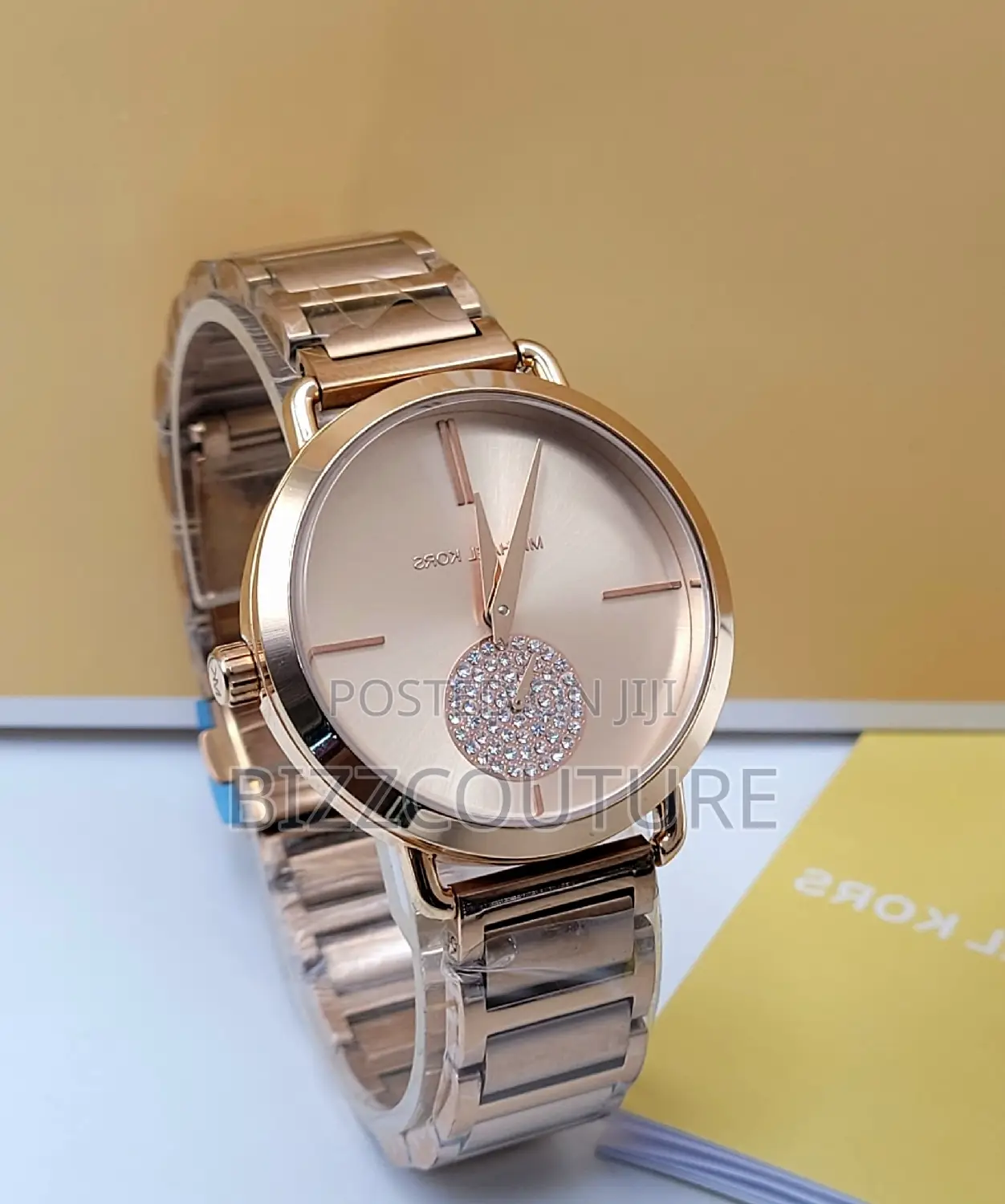 Original MICHAEL KORS Gold Chain Watch Available in Store