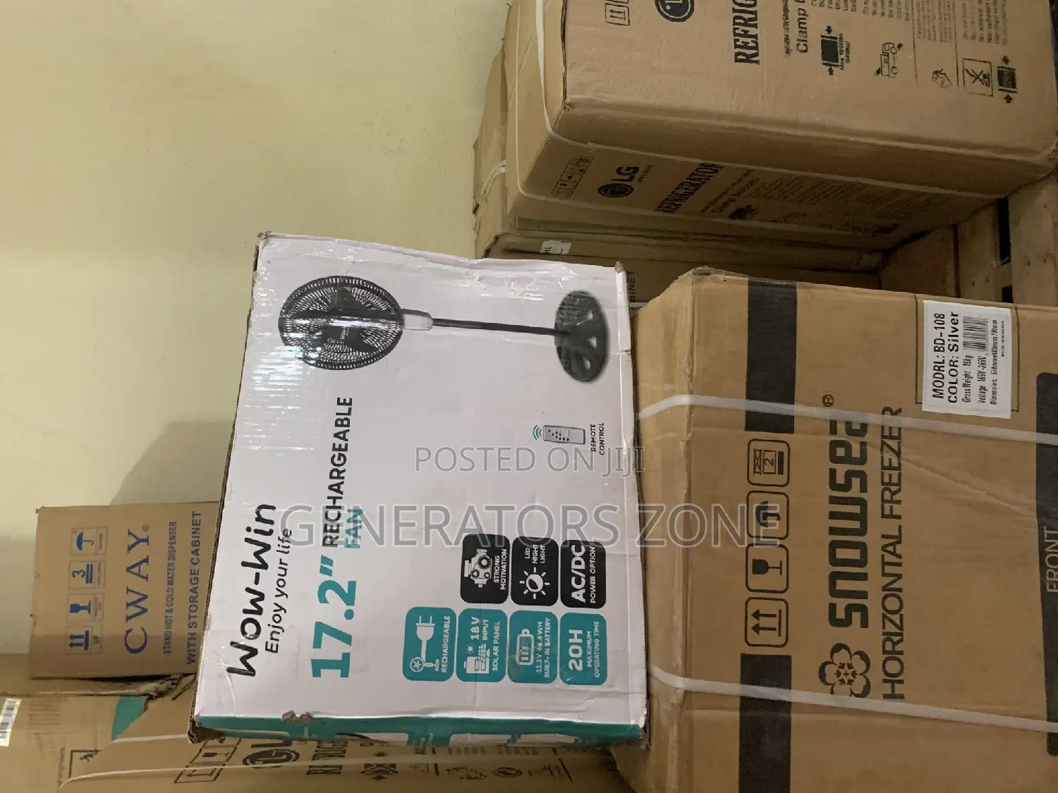 Adjustable 17.2 Inch Rechargeable Wow-Win
