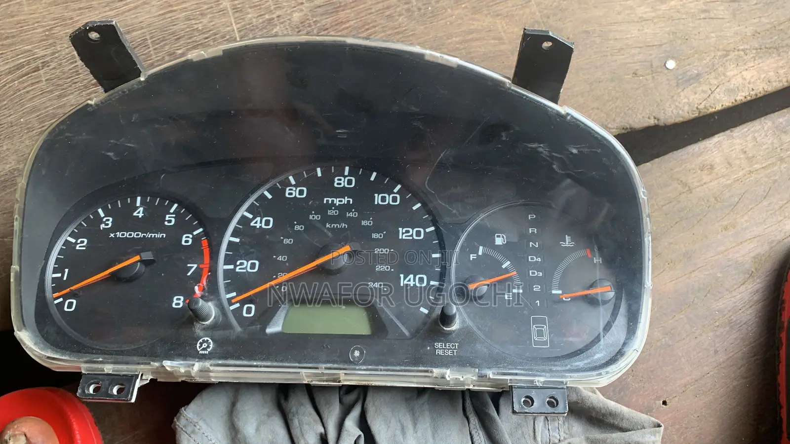 Speed Clock 1998-2001 Accord