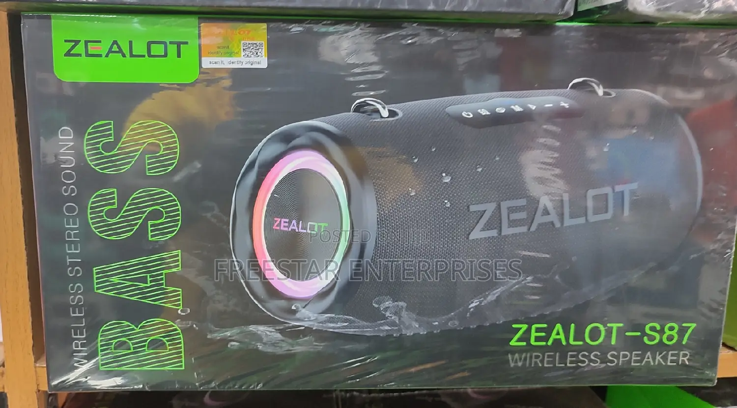 Zealot S87 Bluetooth Speaker. Zealot S87 Mp3 Player.
