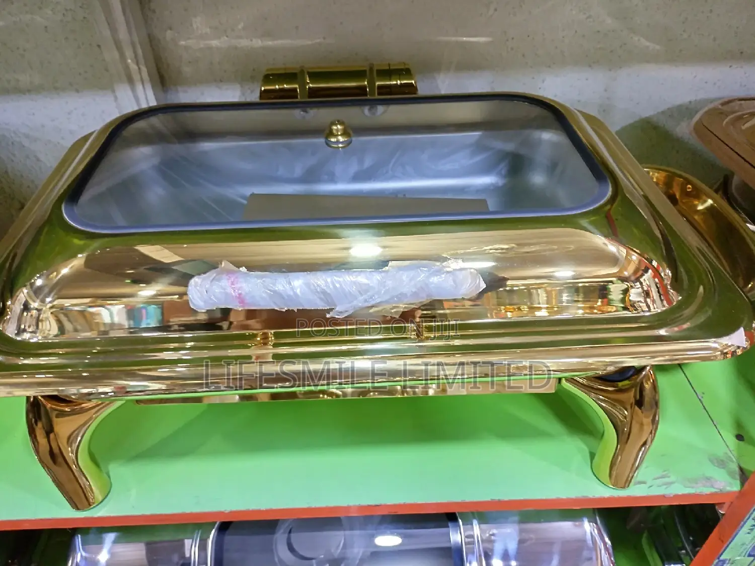 Highest Quality Chaffing Dishes Rool Top Gold