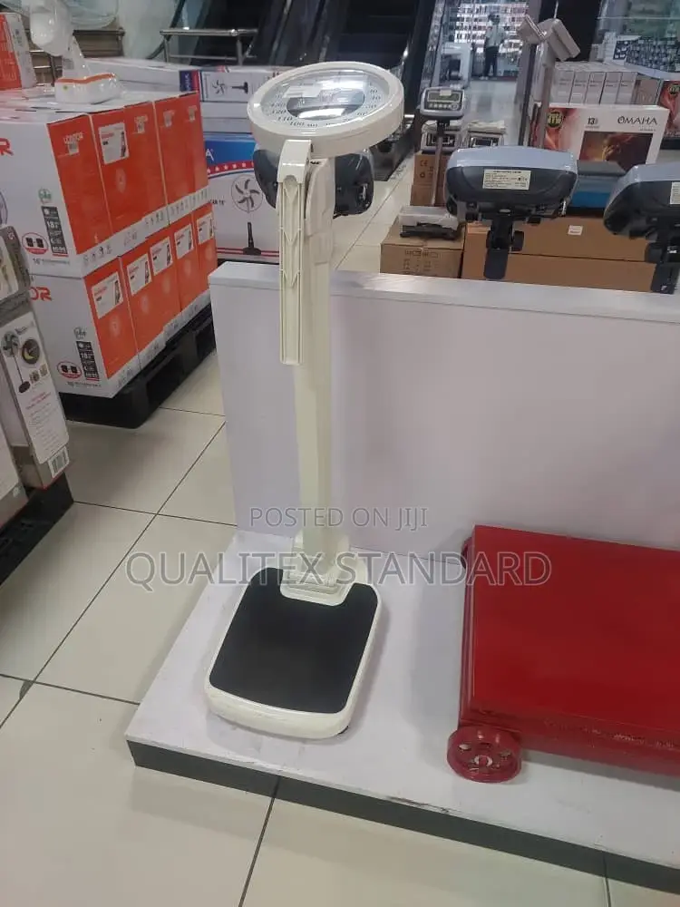 Mechanical Seca Weight and Height Scale