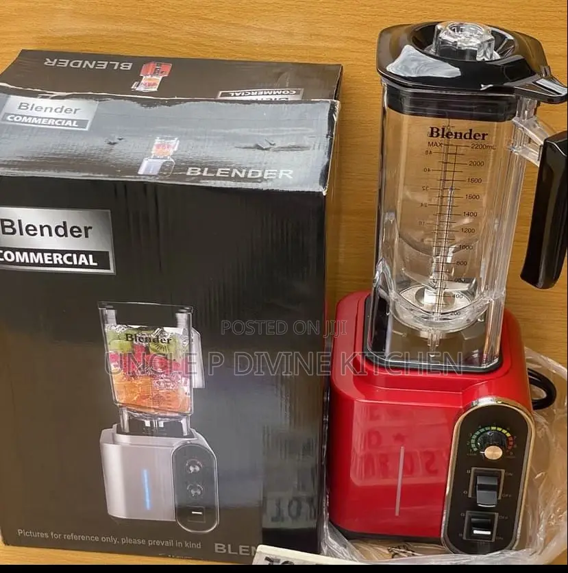 Queens Commercial Heavy Duty Blender 2200w, and 2.2L Cup.