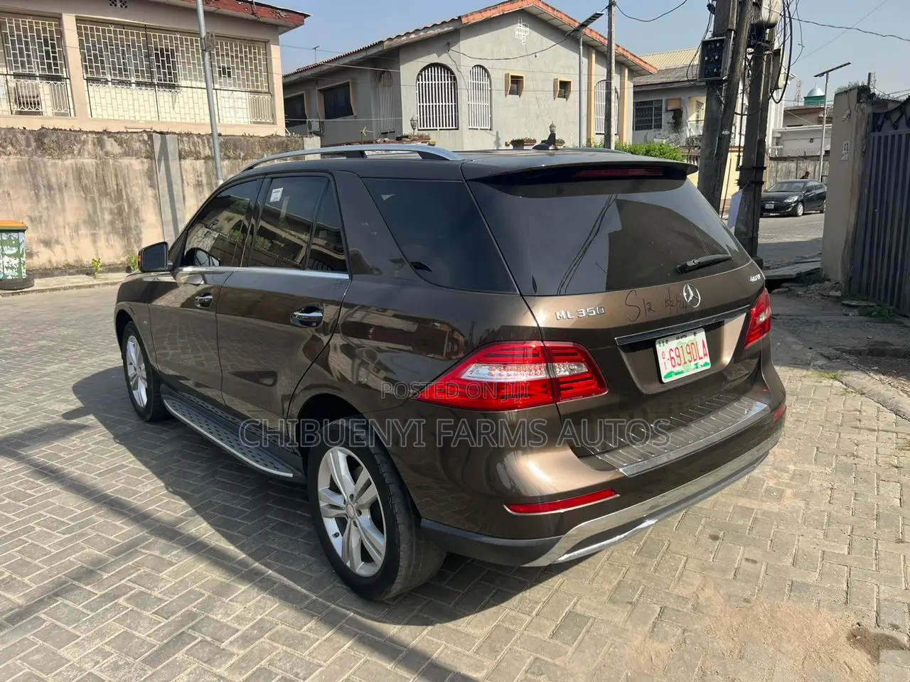 Mercedes-Benz M Class ML 350 BlueTEC 4Matic 2012 Brown