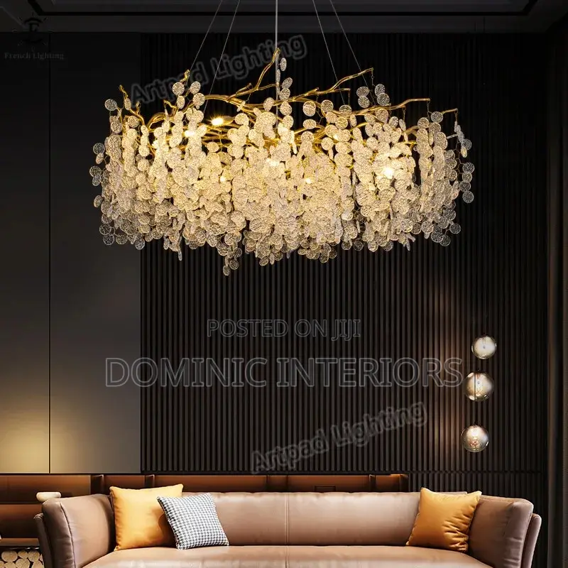 LED Luxury Crystal Ceiling Chandelier
