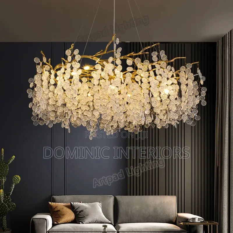 LED Luxury Crystal Ceiling Chandelier