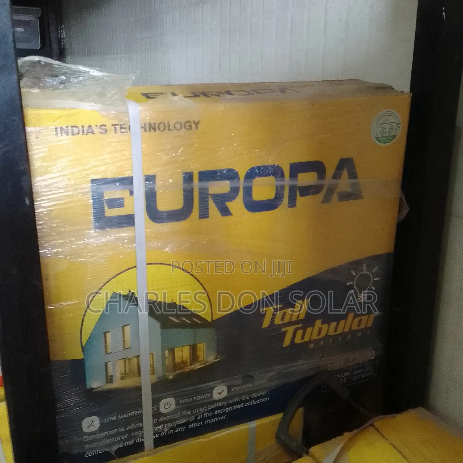 Europa Tubular Battery 220am